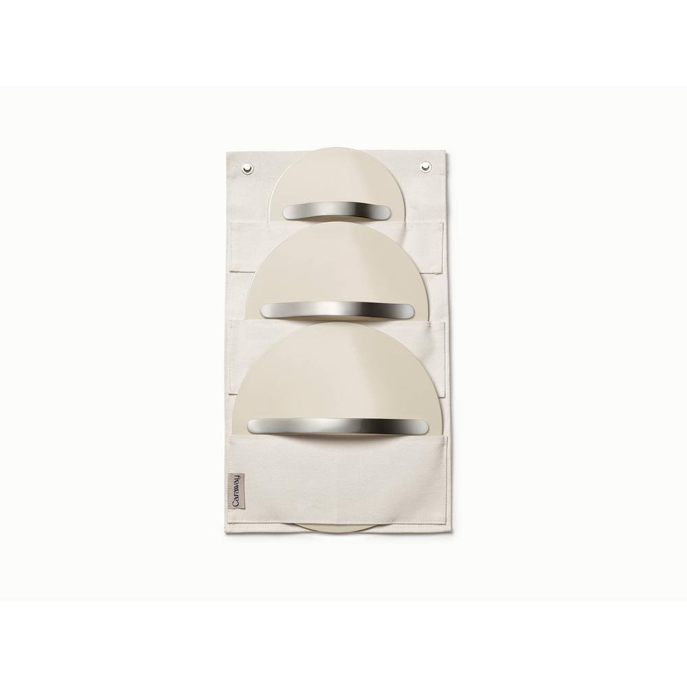 9-Piece Ceramic Nonstick Cookware Set in Cream